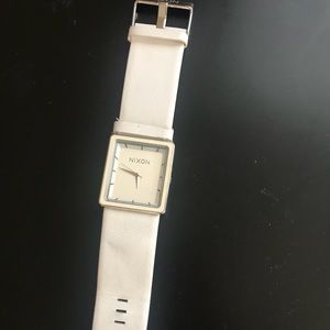White Nixon watch
